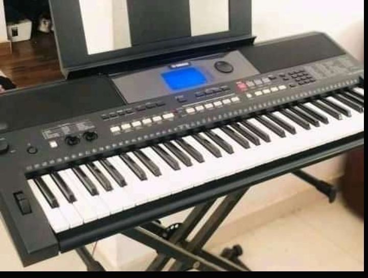 keyboard instrument with a stand
