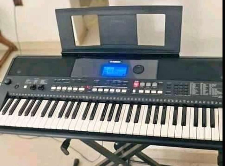 keyboard instrument with a stand