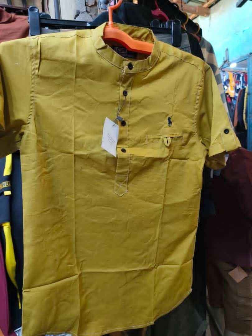 golf t-shirts and short sleeve collar less shirts